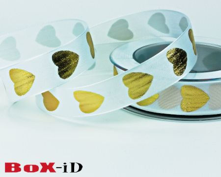 Eros : ecru/or          25mm x 20m